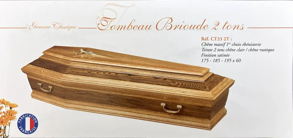 Tombeau Brioude 2 tons